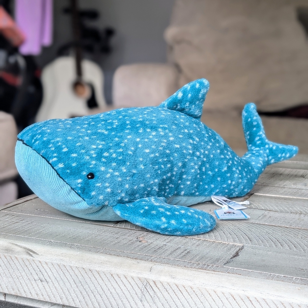 Jellycat Gobfrey Whale Shark - NWT